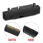 Right Angled SFF-8482 SAS 22Pin to 7+15Pin SATA Hard Disk Drive Raid Adapter
