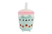 Pusheen The Cat Sips Boba Tea Plush 19cm