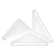 20Pcs Corner Protectors 5x50mm Plastic Right Angle Corner Guards Cushion, White