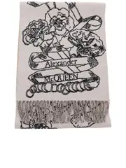Alexander Mcqueen Wool Reversible Scarf