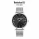 【Timberland】男錶 RIPTON系列 城市經典腕錶 米蘭帶-黑/銀42mm(TDWGH0029302)