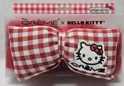 Hello Kitty X The Creme Plush Spa Headband Red Gingham Limited Edition/New