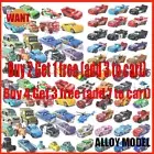 1:55 Movie Cars Disney Pixar McQueen Hudson Mater King Street Racers Diecast Toy