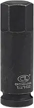 uxcell 1/2" Drive x H22 (22mm) Impact Hex Bit Socket, Metric 3" Length, Cr-Mo Steel