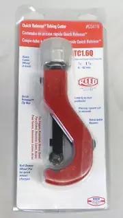 Reed Mfg 03416 TC1.6Q Quick Release Metal Tubing Cutter 1/4" - 1-5/8" NIP