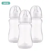 3PCS Breast Milk Storage Bottle 300ml Breast Milk Storage Cups Food Freezer Cup