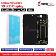 Samsung Service Pack Galaxy S9 G960 LCD Digitizer Touch Screen w Frame