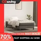 Pocket Spring Bed Mattress Velvet Dark Grey Super Single 107x203x20 cm 7904