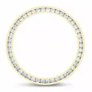 Midsize/Unisex Diamond Bezel 1.40CT For 31MM Datejust Rolex Watch Channel