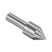 Plum Dead Center Cone Tip 6mm Shank 10mm Dia for Mini CNC Lathe Bead Machine