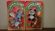 VTG Cookie Cutters Stainless Steel Bears & Boy & Girl. The Lone Toy Tree. New