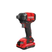 CRAFTSMAN CMCF813C2 V20 20v Brushless RP Cordless 1/4-inch Impact Driver Kit