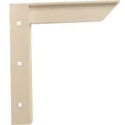 AMC24 W Concealed Shelf Sprt Bracket 24 in. - White