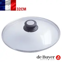 在飛比找momo購物網優惠-【de Buyer 畢耶】炒鍋專用玻璃鍋蓋32cm(電木蓋頭