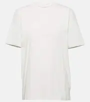 [Saint Laurent] Saint Laurent Oversized cotton T-shirt UK 12 white