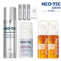 在飛比找ETMall東森購物網優惠-NEO-TEC妮傲絲翠 早B晚A煥膚保濕組