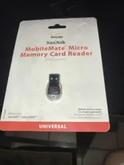Sandisk 2GB Memory Card Reader Verizon Wireless New Sealed Package, USB Reader!