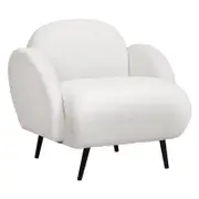 Levede Luxury Sherpa Sofa White
