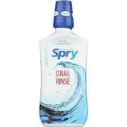 Lot of 3 - Xlear Spry Oral Rinse - Coolmint 16 fl oz Liq