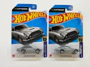 2024 HOT WHEELS HW SCREEN TIME ASTON MARTIN 1963 DBS #7/10 LOT OF 2