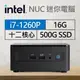 Intel系列【mini花豹】i7-1260P十二核 迷你電腦(16G/500G SSD)《RNUC12WSHi70000》