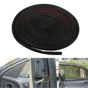 16ft D Shape Seal Rubber Car Door Edge Guard Molding Trim Protectors Strip Black