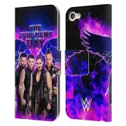 OFFICIAL WWE THE JUDGMENT DAY LEATHER BOOK WALLET CASE FOR APPLE iPOD TOUCH MP3