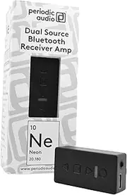 Periodic Audio Neon Bluetooth USB Receiver Amplifier Headphones Portable AptX AAC High Power QCC3034 Discrete Amplifier Compact 3.5mm Jack Dual Source Professional Condenser Microphone Phone PC TV