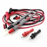 Multimeter Test Leads for Fluke Meter Electrical Alligator Clip Probes AU