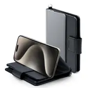 Caseology by SPIGEN Passport Stand Holder, Genuine Nano Pop Passport RFID Blocking Card SIM Pen Holder Cover for Universal