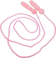 DECOMELODY Skipping Rope with Handle Durable Jump Rope for Indoor Exercise for Kindergarten and Primary Students Cute Design