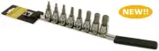 CruzTools USA 8 Piece Hex/Allen Drive Set, Metric Snap On style