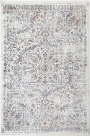 Cordelia Skala Distressed Vintage Grey & Multi Rug