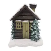 House Incense Cone Holder Resin Village Incense Cone Holder Indoor Incense9545