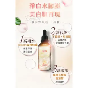 【碎碎斑】德國原裝webner白玫瑰碎斑美白精油精萃-6瓶組(100ml/瓶)