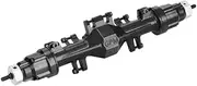 Aluminium 7075 Quick Release Rear Axle Housing Kit for Losi 1/18 Mini LMT 4X4 Brushed Monster Truck RTR-LOS01026 Upgrade Parts - Black