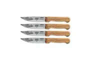 GRYLT Jumbo 4 Piece Steak Knife Set AFL Essendon Bombers
