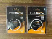 2 X Pack Tradeflame Plumbing Flux and Brush lead free water soluble