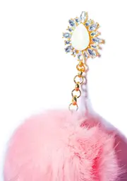 [Rock n Rose] Purrfect Pom-Pom Earrings