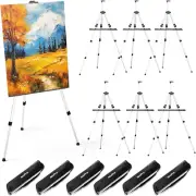 Art Easel for Painting with Bag, Aluminum Metal Tripod Easel Stand for Sign, 6 P