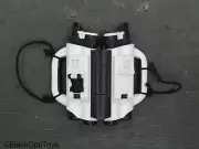 1/6 Scale Toy White Sci-fi Binoculars