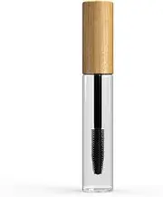 Empty Glass Mascara Tube with Silicone Wand 10ml Refillable Container for Eyelash Eyebrow Growth Castor Oil and Serums
