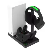 Charging Dock Station Cooling Fan Earphone Holder Accessories For Xbox Series S