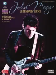 John Mayer Legendary Licks - Guitar Educational Book and Audio NEW 002501635
