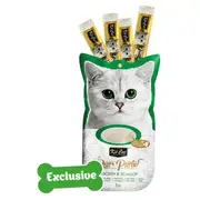 Purr Puree Chicken & Scallop Sachets Cat Treats 60g 60g