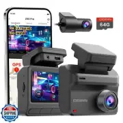DDPAI Dash Cam Front and Rear, 4K+1080P Dash Camera for Cars, Z50 Pro Dual Da