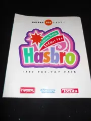 Hasbro 1997 Pre-Toy Fair catalog Batman GI Joe Transformers Beast Wars Nerf more