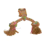 Beco Hemp Rope Jungle Triple Knot Dog Tug Of War Rope Toy- Large 17.7 Inches