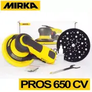 Mirka PROS 650CV 150 mm Central Vacuum 5.0mm Air Powered Random Orbital Sander