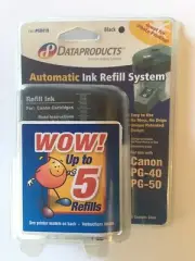 Dataproducts automatic Black Ink Refill system for Canon PG-40 & 50 Printers NEW
